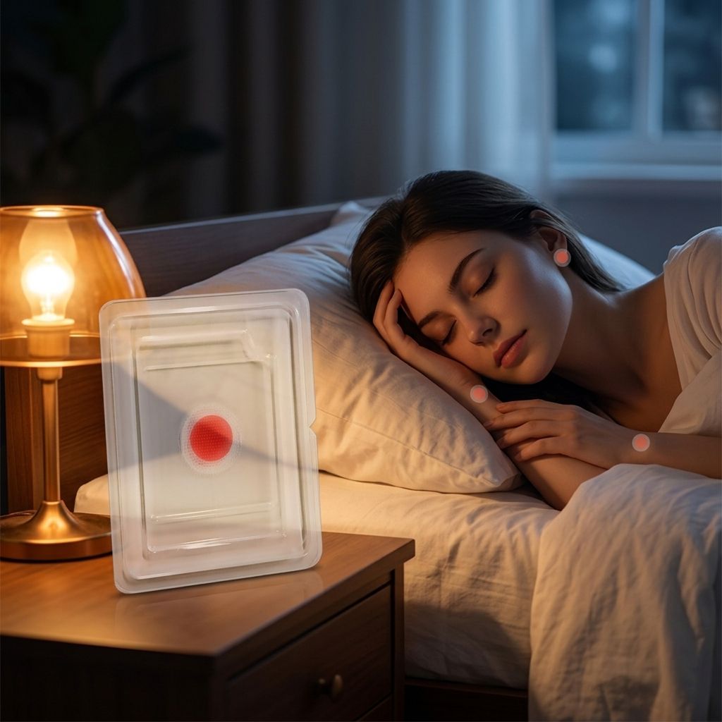 Micro-Needle Sleep Patch with Semen Ziziphi Spinosae Extract Soluble Microcrystal Sleep Aid Patch for Deep Sleep