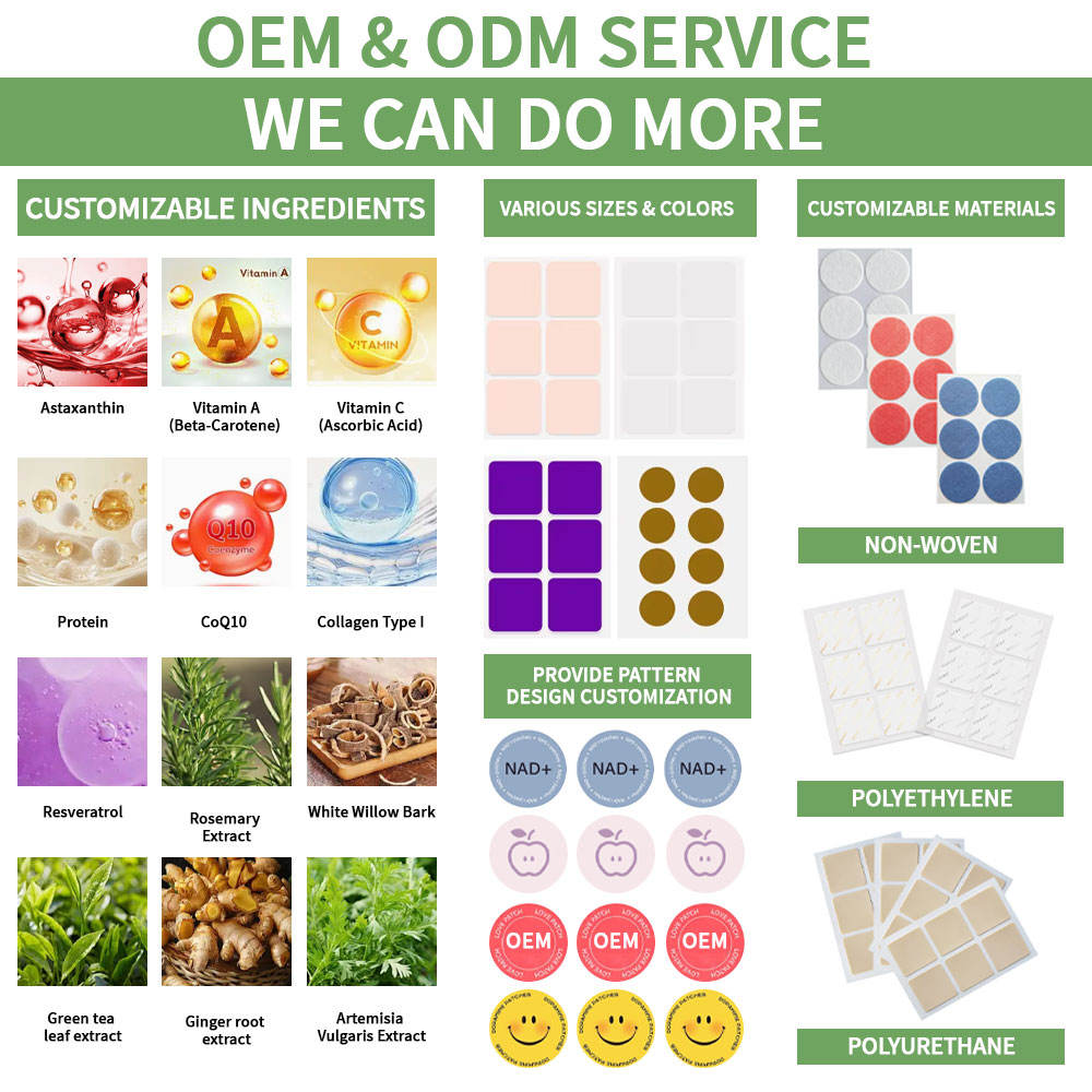 Custom Hair Patch OEM ODM Personalized Formula Development Private Label Botanical Care Supplier