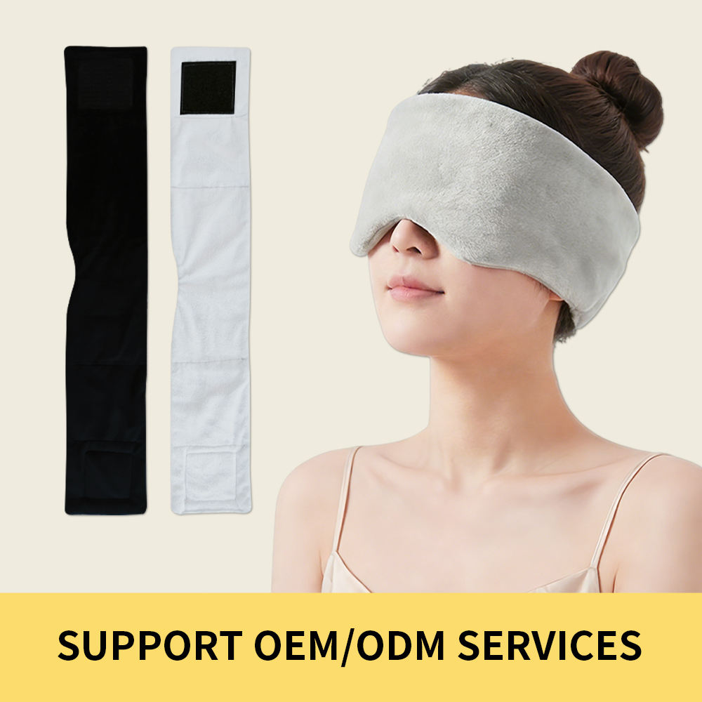 Weighted Sleep Eye Mask Deep Sleep Relaxation Eye Cover Light Blocking Comfort Soft Breathable Reusable Night Mask