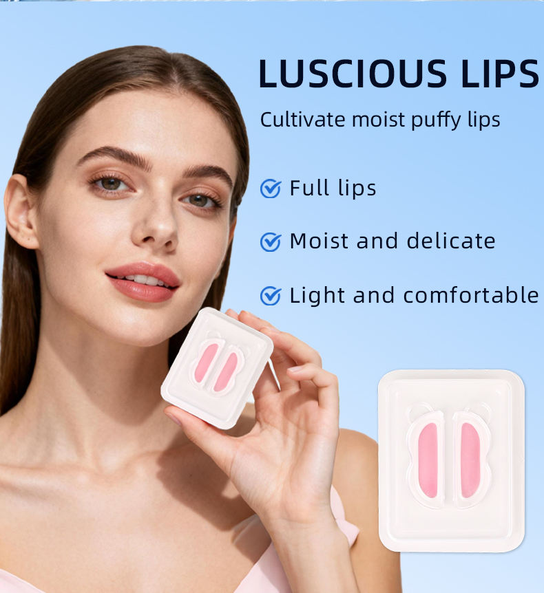 OEM ODM Hyaluronic Acid Soluble Microcrystal Lip Patch Moisturizing Nourishing Lip Care Patch Private Label Custom Logo