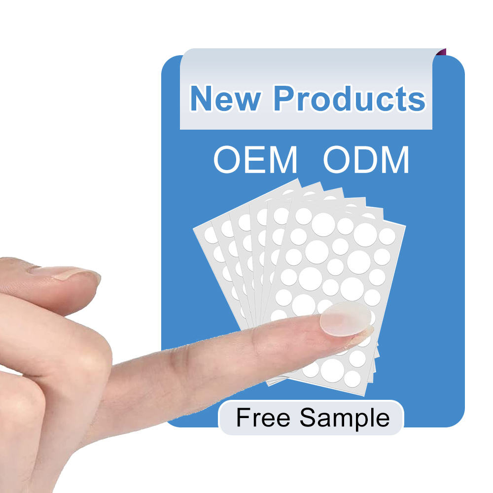 Factory Direct Sales Invisible Acne Pimple Patch with Hydrocolloid Silicone-Free Face Use White Skin Tone