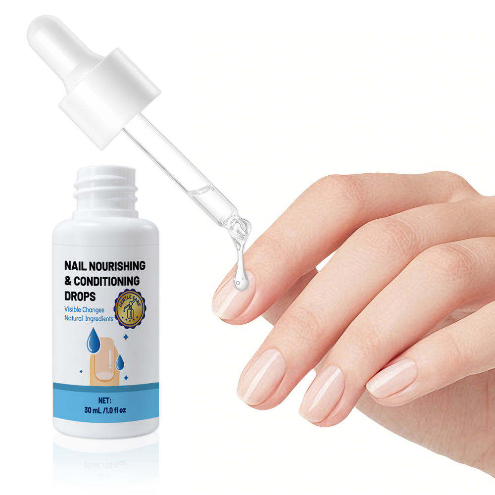 Daily Use Nail Nourishing Conditioning Drops Cuticle Moisturizing Serum Repair Peeling Brittle Nails
