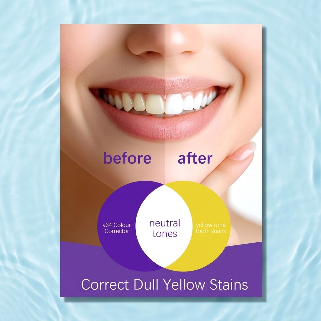 V34 Purple Colour Toothpaste Effective Stain Removal For Coffee Smokers Natural Teeth Whitening Gel Wholesale Supplier