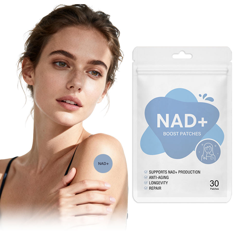  Multi Extract Infused External Skin Patch Hypoallergenic Adhesive Body Sticker for Daily External Use Custom Packaging
