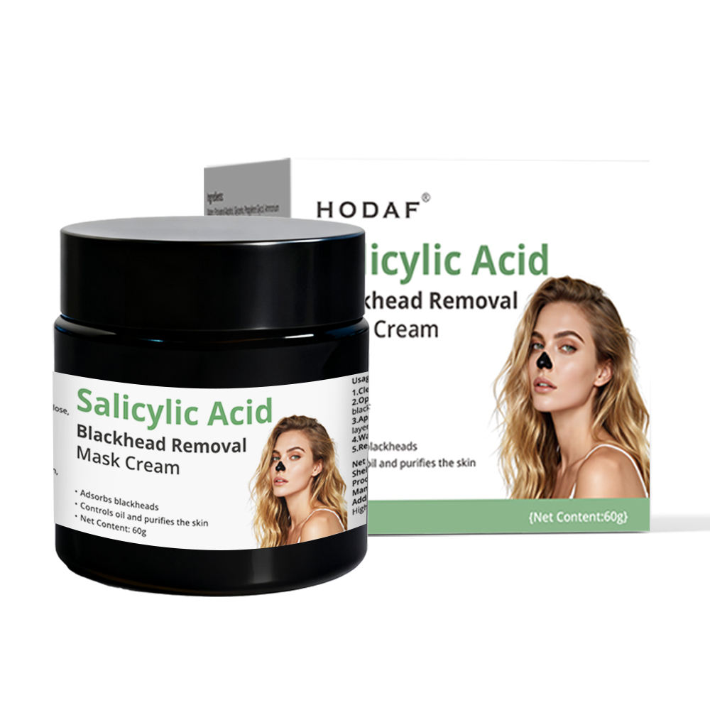 Salicylic Acid Peel off Mask Cream Gentle Facial Skin Care Mask for Weekly Home Skincare Bulk Custom Packaging