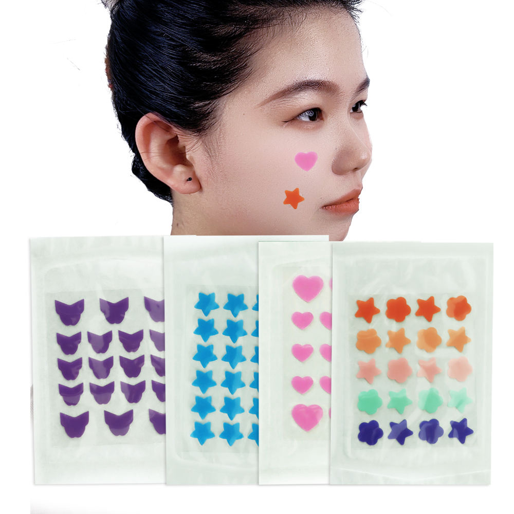 Hot Sale Hydrocolloid Customized Acne Pimple Patch 36 Patches for All Skin Types